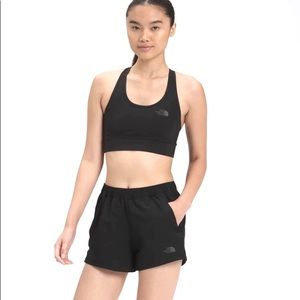 North face wander shorts .